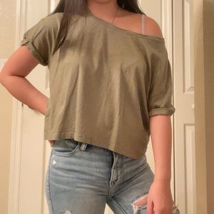 Alice + Olivia Green Top / Size M